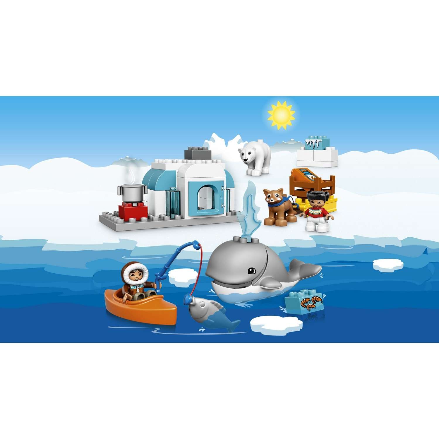 Конструктор LEGO DUPLO Town Вокруг света: Арктика (10803) - фото 4