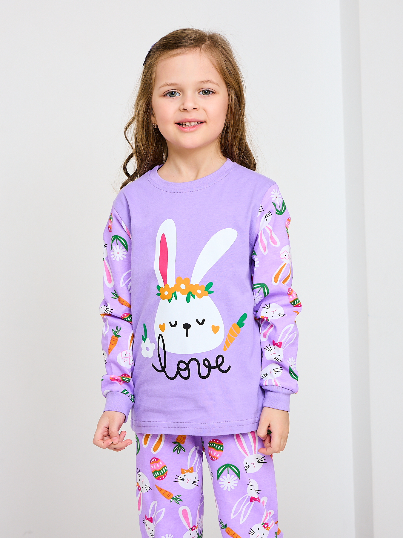 Костюм Mil Art kids 1902201529SUIT-SLEEP-GIRL-PURPLE - фото 2