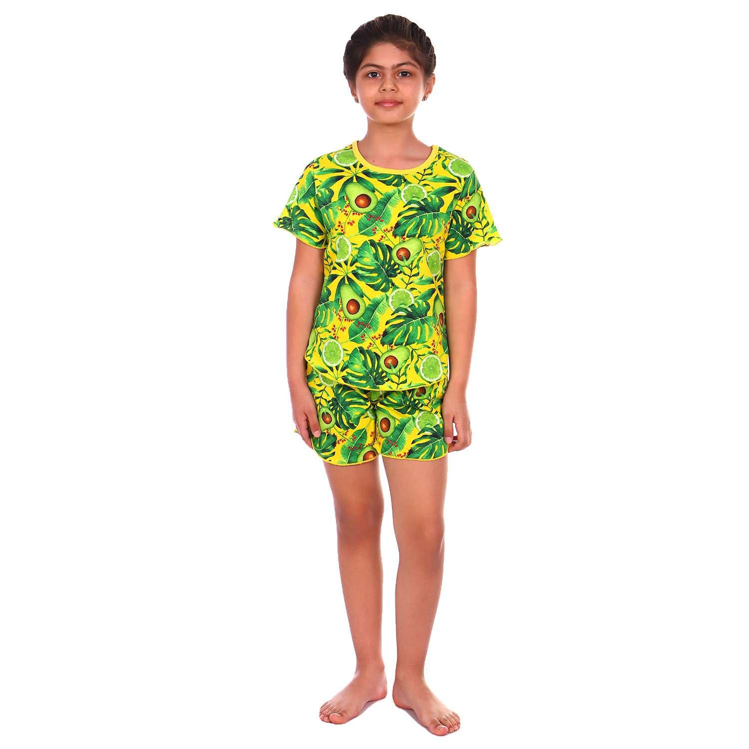 Пижама Детская Одежда 0410КД2/желтый2 - фото 1