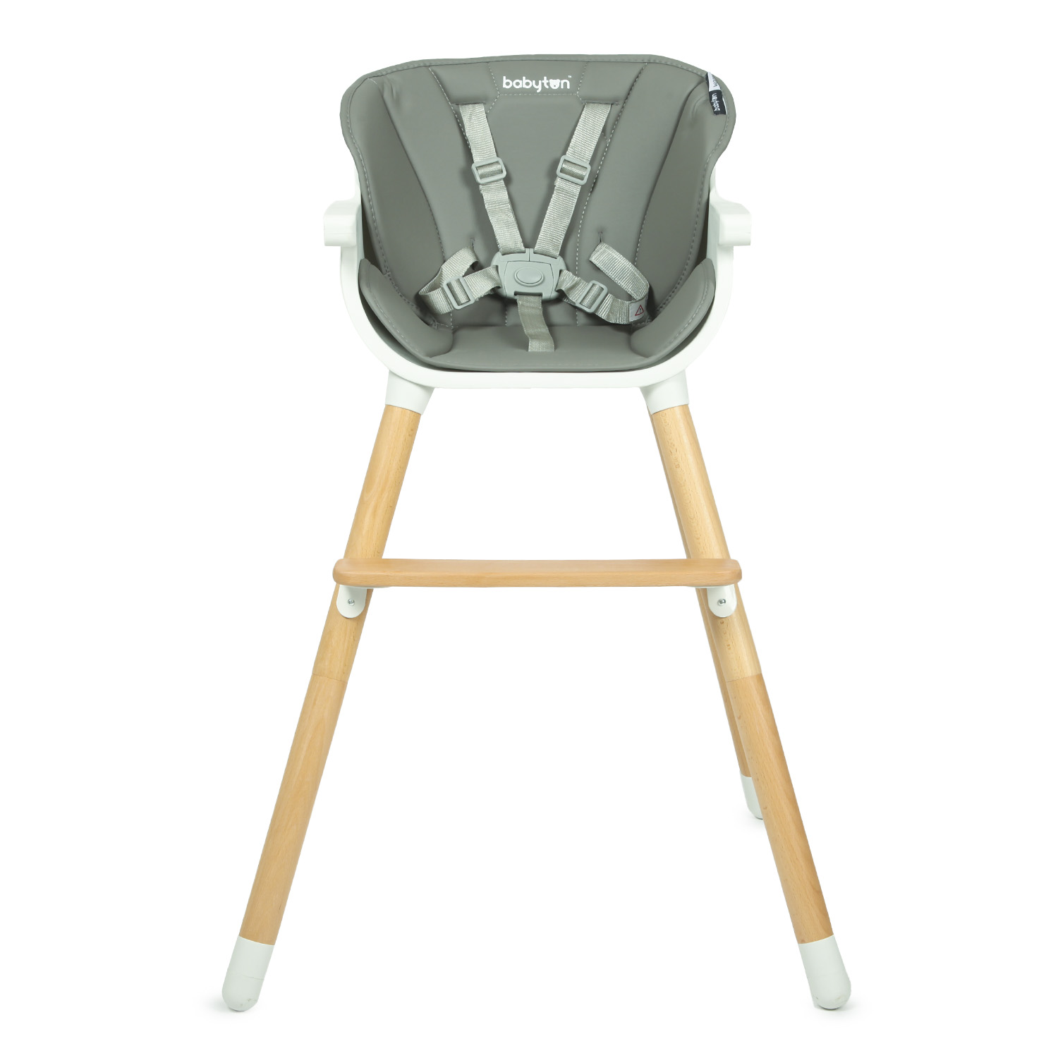 Стул для кормления Babyton Woody Grey