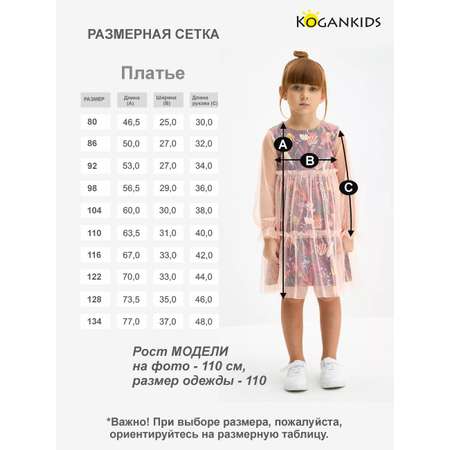 Платье KOGANKIDS