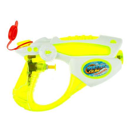 Водяной пистолет Аквамания 1TOY Бластер детское игрушечное оружие желтый