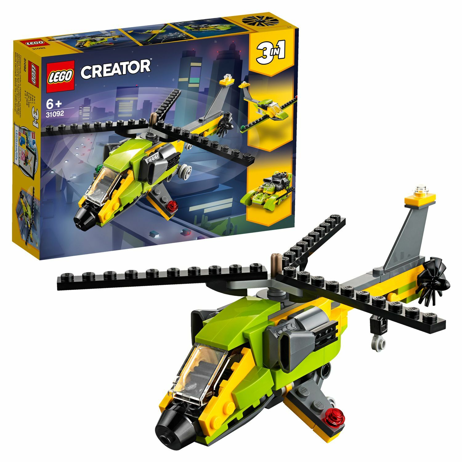 Lego creator helicóptero 3 in 1 on sale