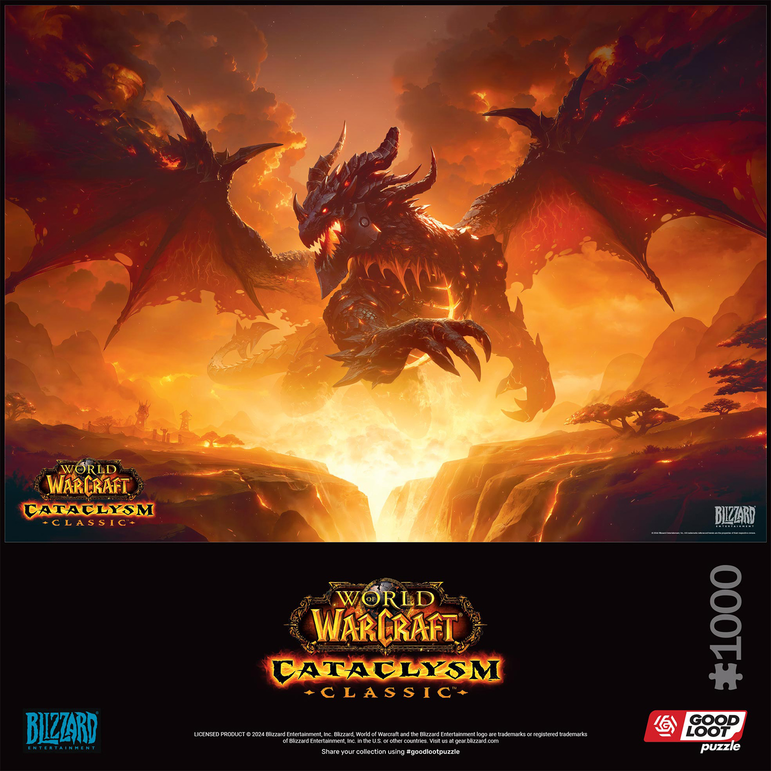 Пазл Good Loot World of Warcraft Cataclysm - 1000 элементов Gaming серия - фото 8