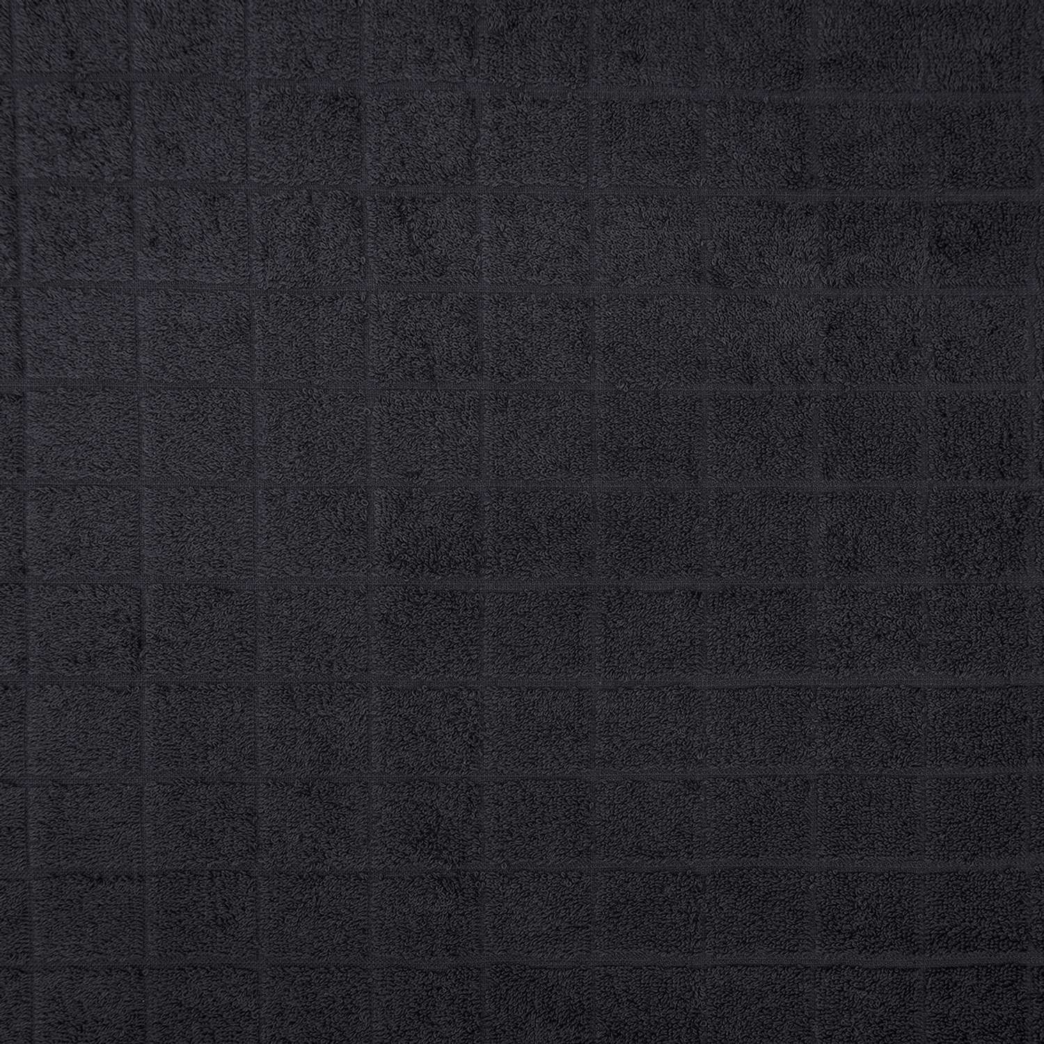 Махровая простыня BRAVO Квадро 180х200 серый - фото 3