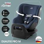 Автокресло Britax Roemer Dualfix Pro Indigo Blue Isofix 0+/1 (0-18 кг)