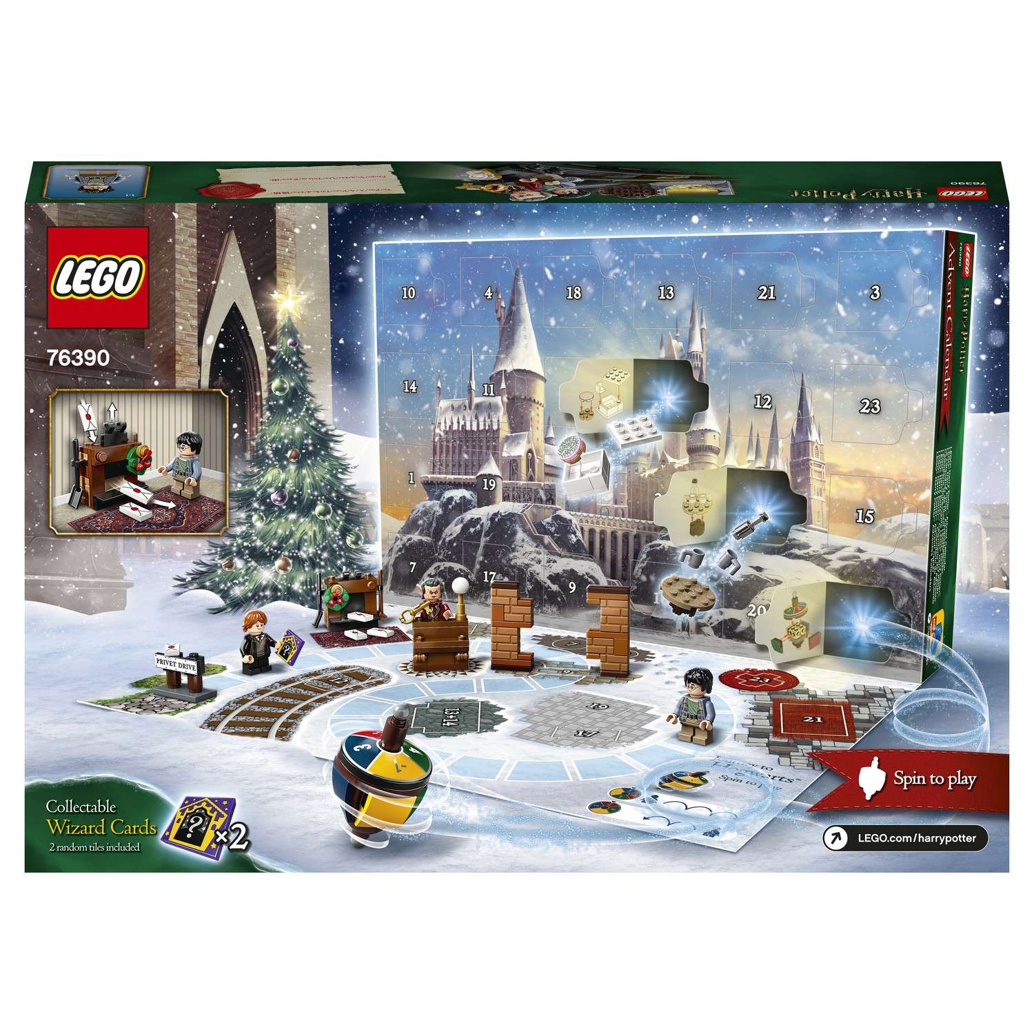 Конструктор LEGO Harry Potter Новогодний календарь 76390 - фото 3