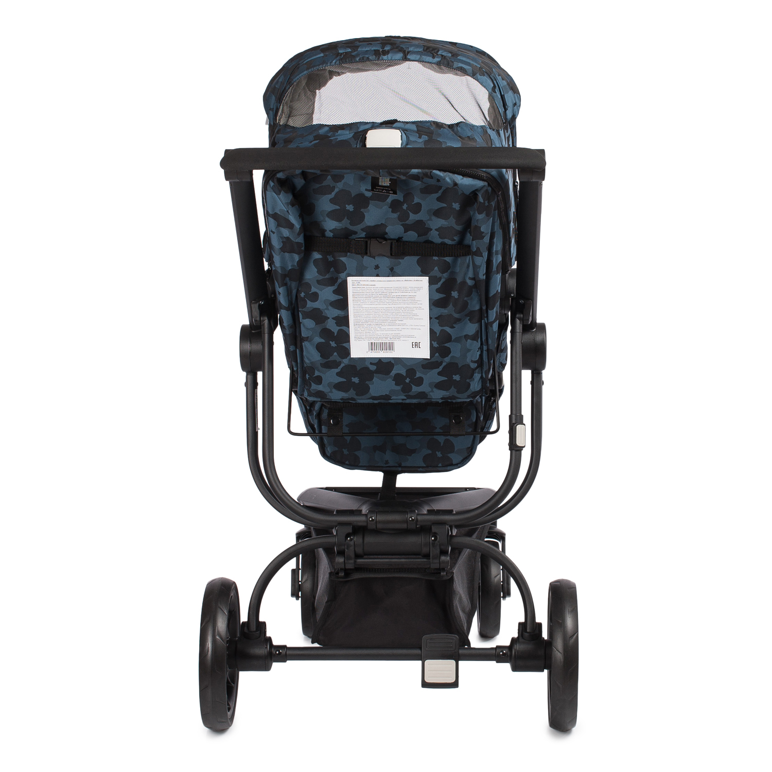 Коляска-трансформер Babyton Spider Blue Khaki - фото 10