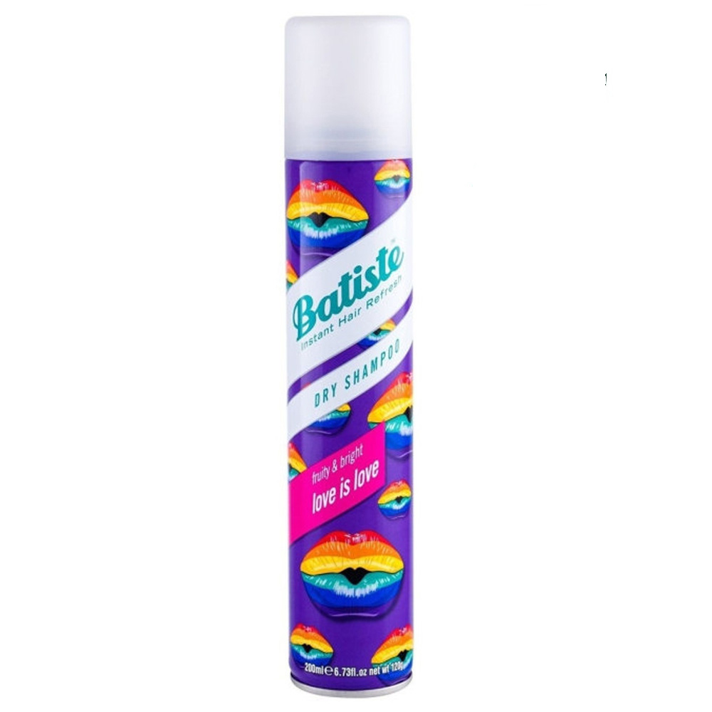 Шампунь BATISTE Love is Love cухой очищает и освежает волосы 200 мл - фото 1