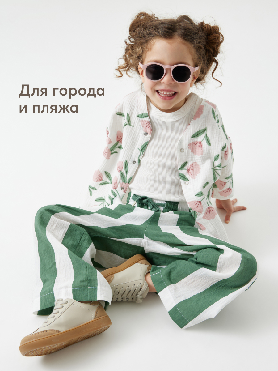 Рубашка HAPPY BABY 88130_pink-flower - фото 6