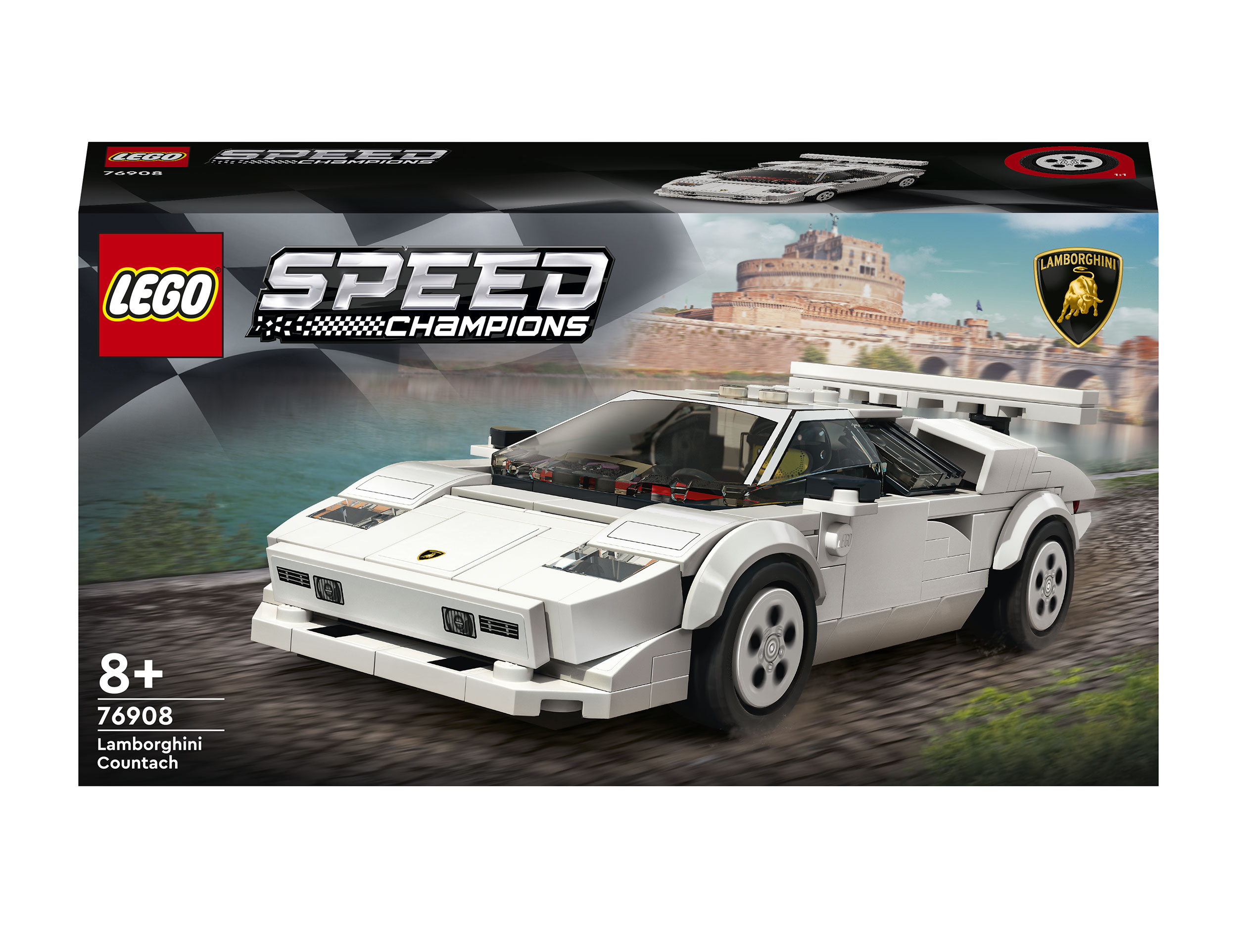 Конструктор LEGO Speed Champions Lamborghini Countach - фото 12