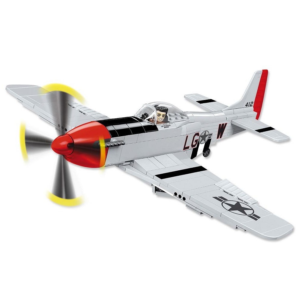 Конструктор COBI Самолет Top Gun Mustang P-51d 265pc Set - фото 4