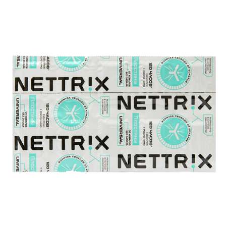 Пластины NETTRIX Universal 12 часов 10 шт.