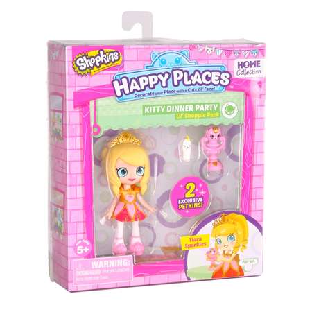 Набор с куклой Happy Places Shopkins Shoppie Тиара Блестяшка (56411)