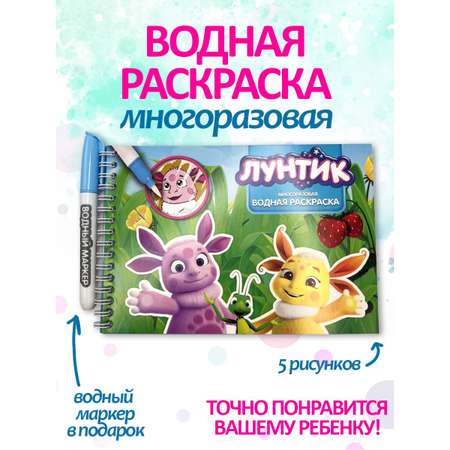 Раскраски из мультфильма Лунтик и его друзья