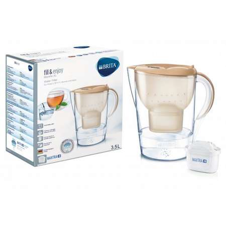 Фильтр-кувшин BRITA Marella XL MEMO MX+ капучино 3.5 1036325