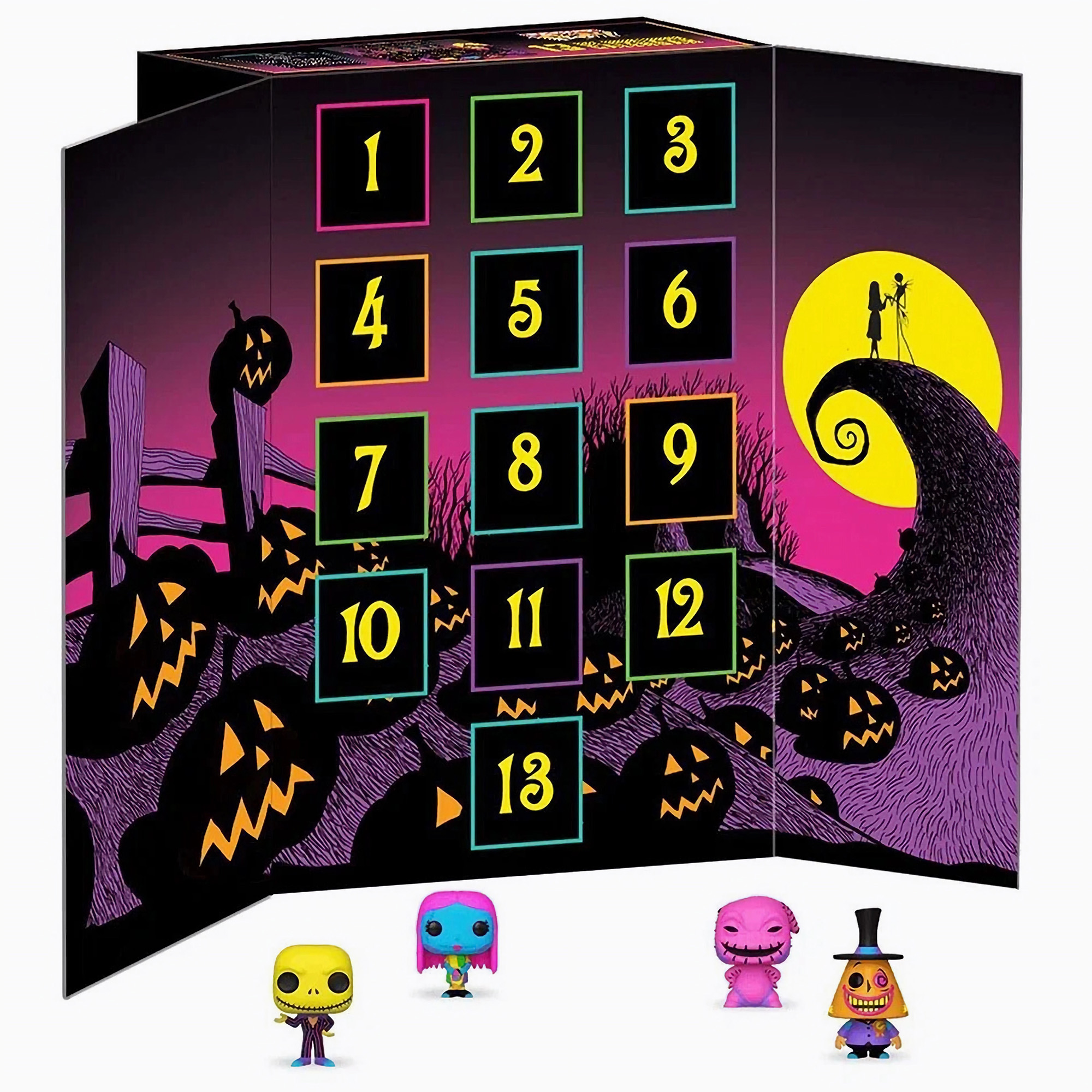 Подарочный набор Funko POP! Адвент календарь Nightmare Before Christmas Haloween Advent Calendar - фото 2