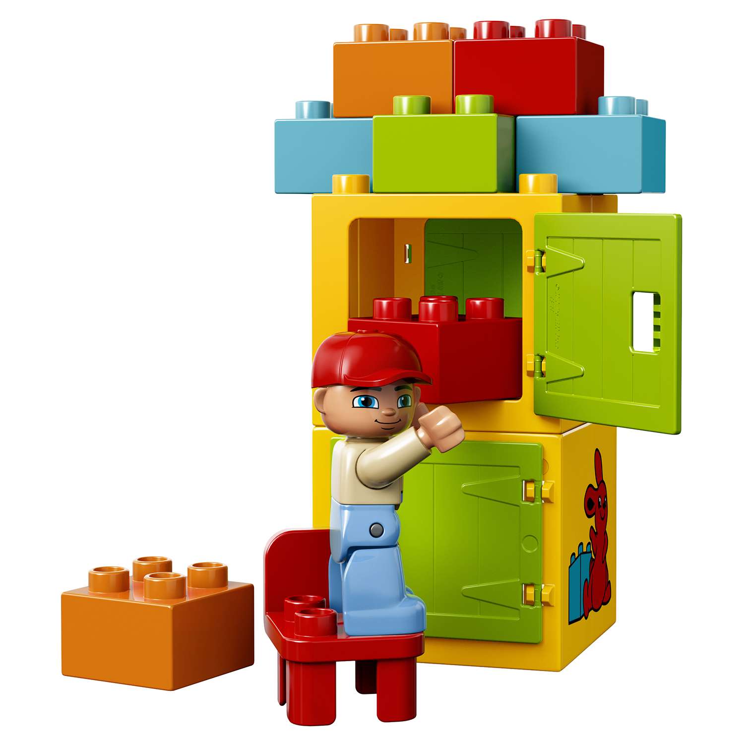 Конструктор LEGO DUPLO Town Желтый грузовик (10601) - фото 5