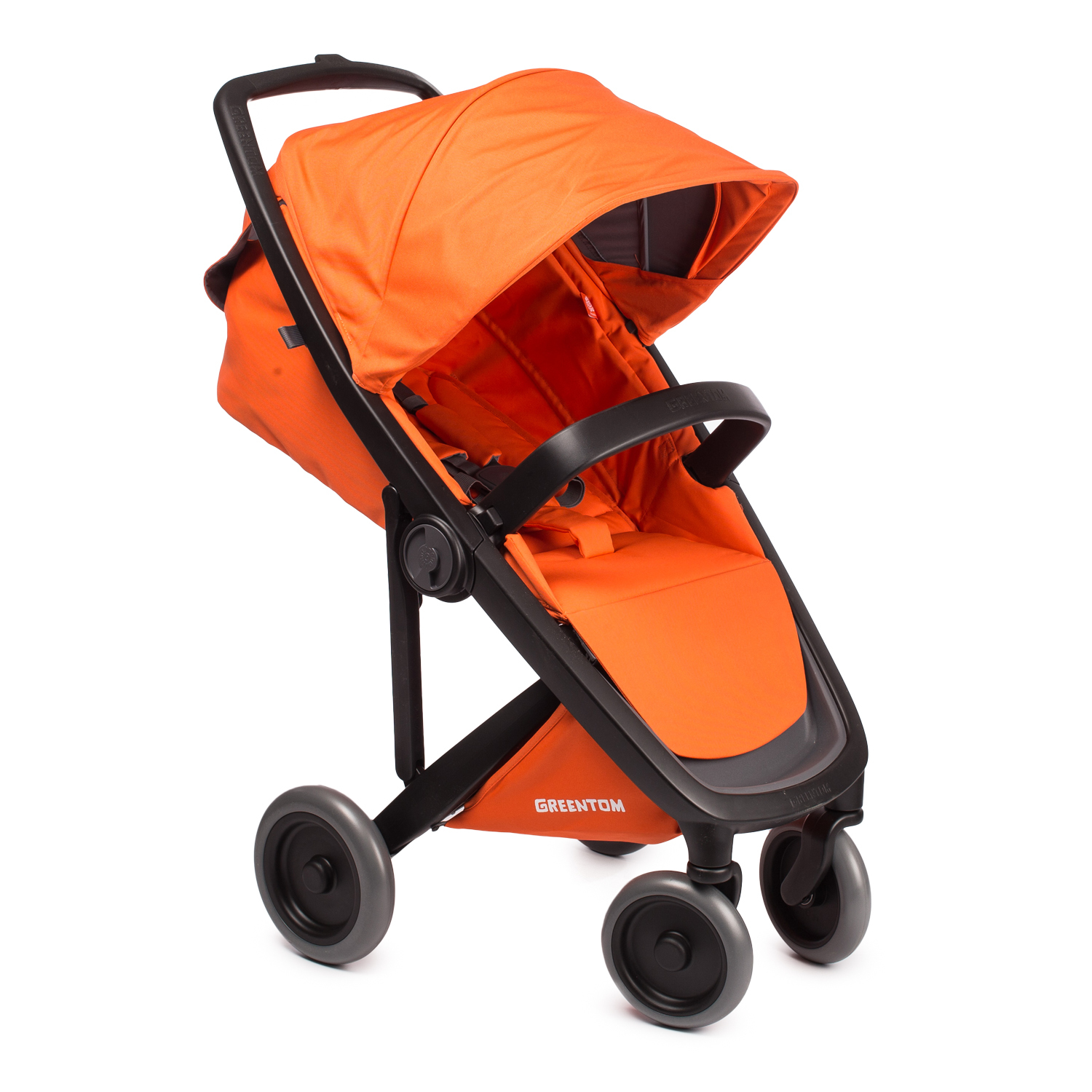 Прогулочная коляска Greentom Upp Classic Orange - фото 1