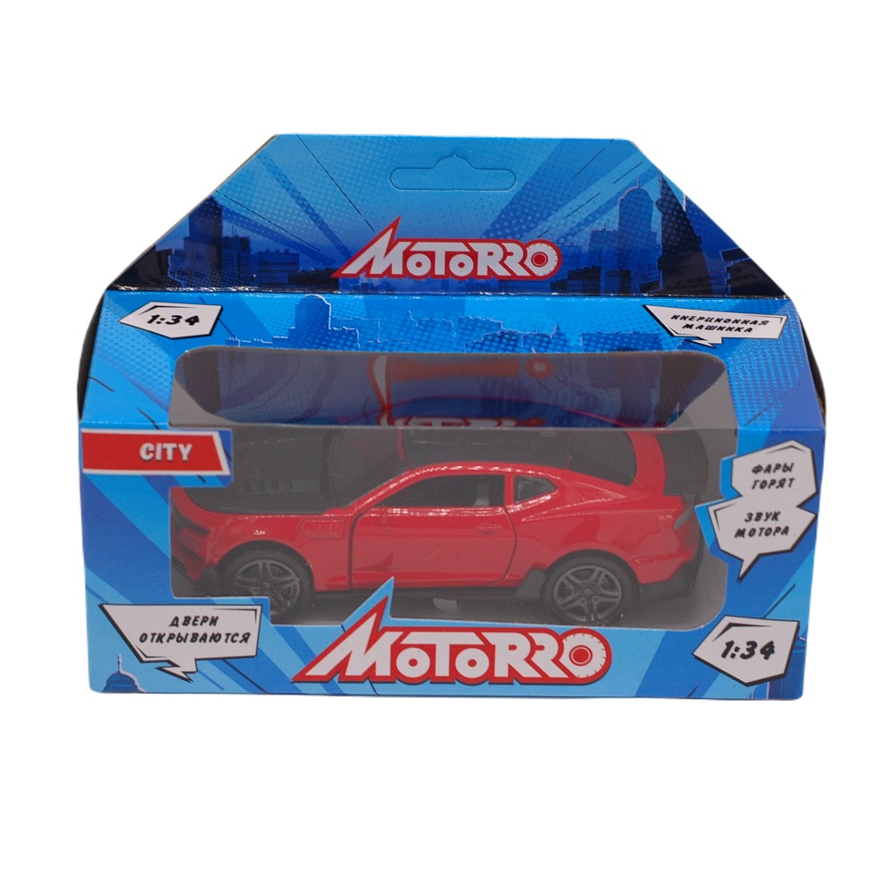 Автомобиль Motorro 1:32 инерционный HL1140-1 - фото 6