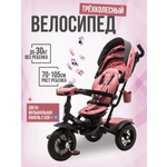 Велосипед трехколесный ZigZag PREMIUM розовый