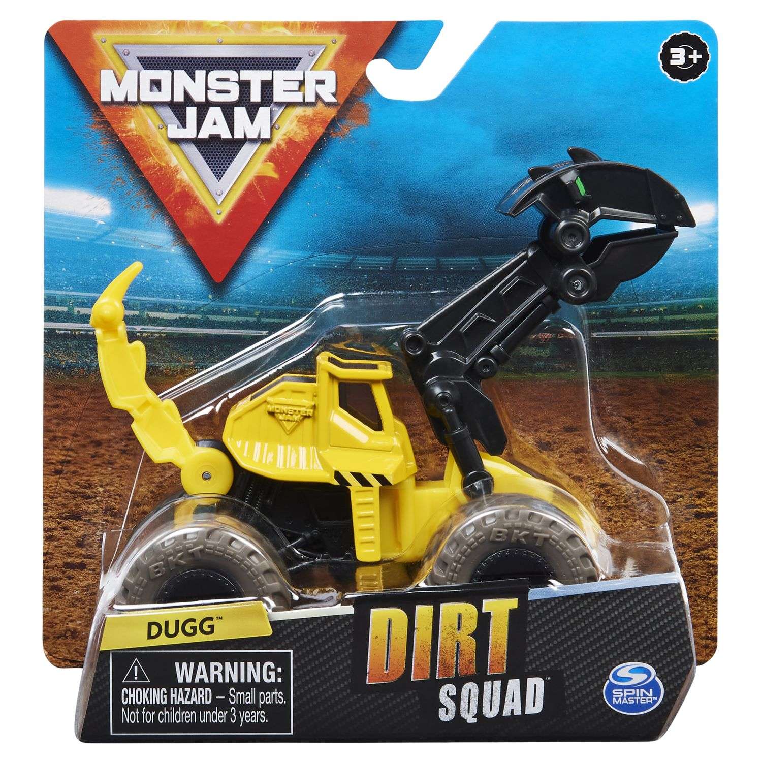 Машинка Monster Jam 1:64 Squad Dugg4 6062001 6062001 - фото 2