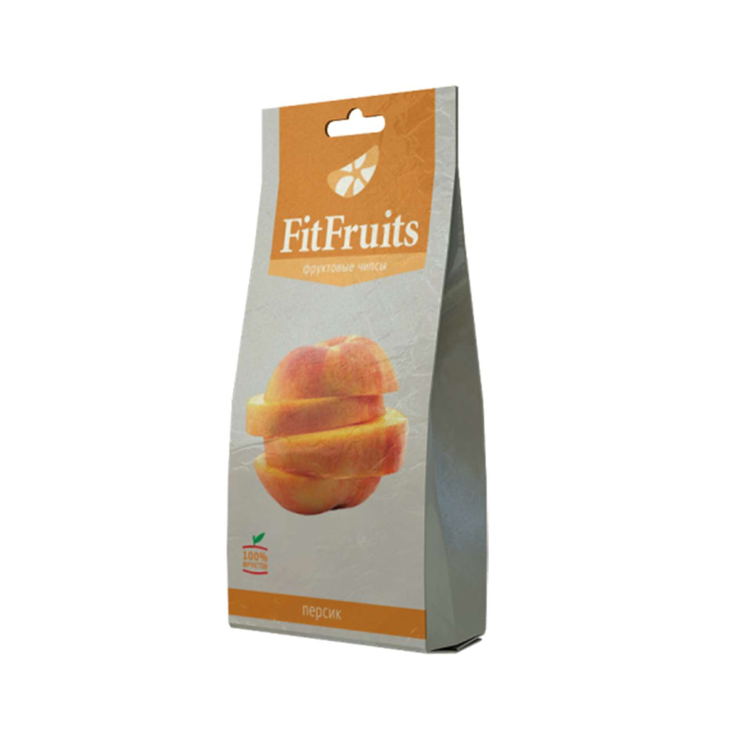 Чипсы фруктовые Fit Fruits персик 20 г - фото 1