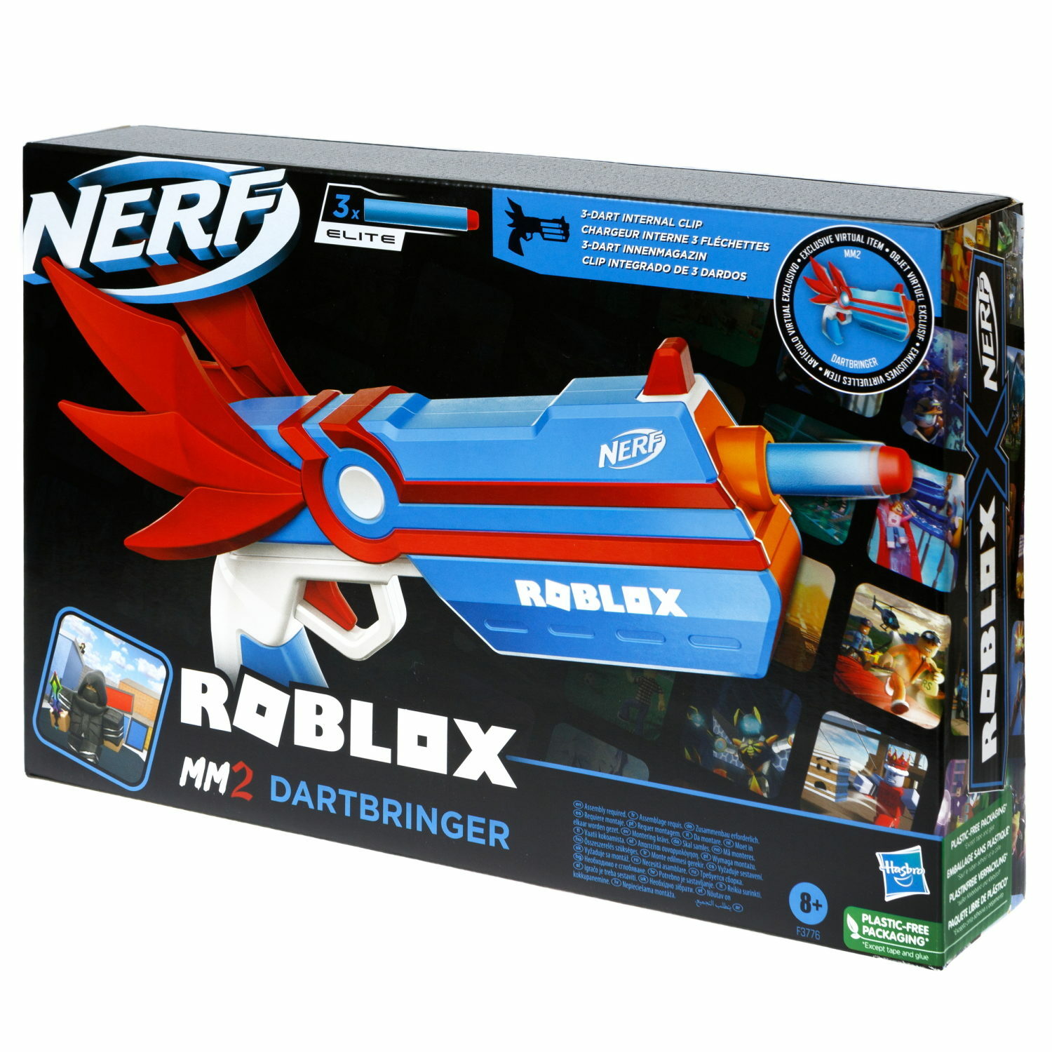 Бластер Hasbro Nerf Ангел Roblox MM2 - фото 3