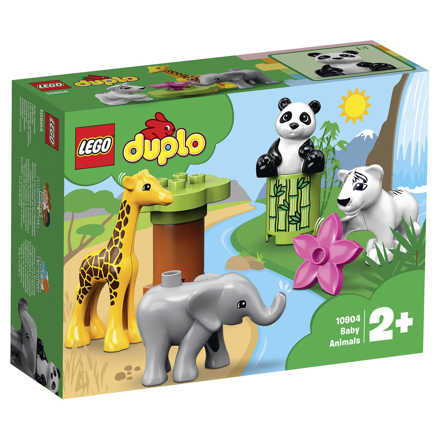 Конструктор LEGO DUPLO Town Детишки животных 10904 купить по цене 399 ₽ в  интернет-магазине Детский мир