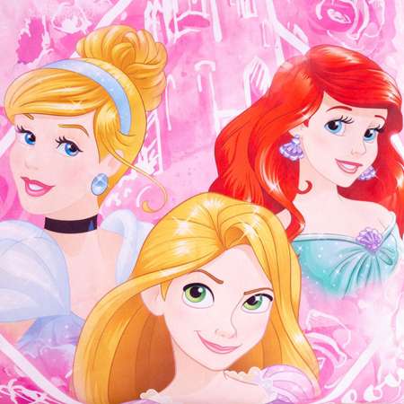 Пододеяльник Disney Follow your heart Принцессы 143*215 см поплин