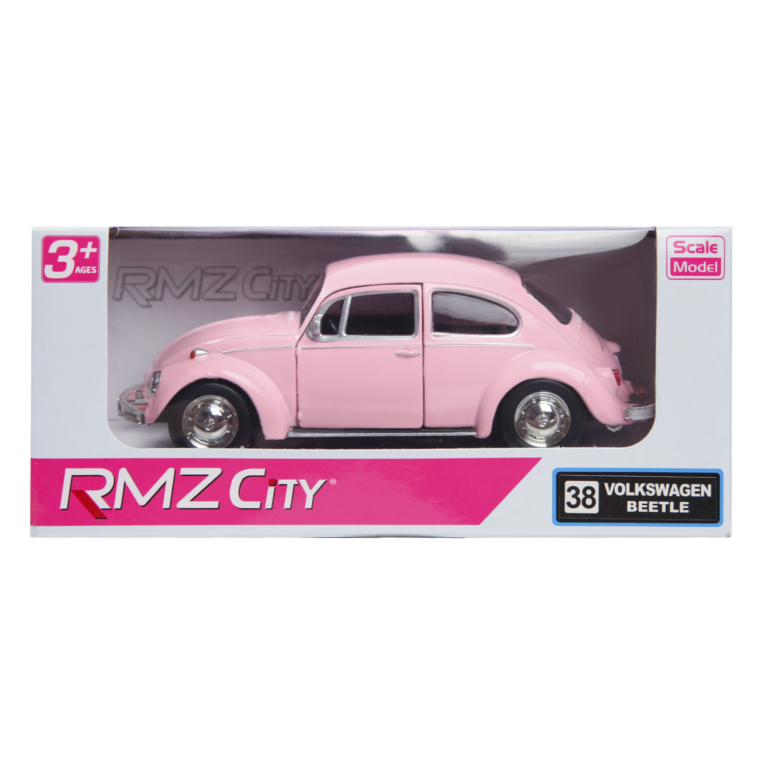 Машинка RMZ City Volkswagen Beetle 1967 Розовый 544017(I) 544017(I) - фото 7