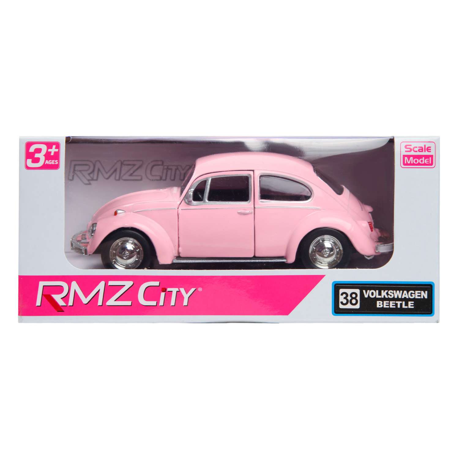 Машинка RMZ City Volkswagen Beetle 1967 Розовый 544017(I) 544017(I) - фото 7