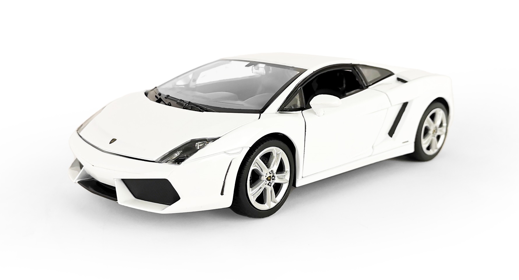 Автомобиль Welly Lamborghini 1:24 без механизмов белый 24005W - фото 1