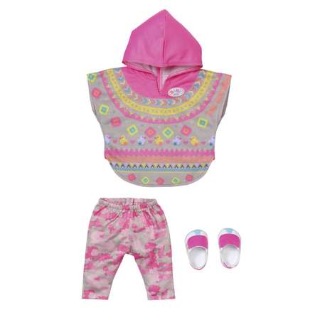 Набор одежды для куклы Zapf Creation Baby Born с пончо