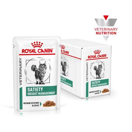 Влажный корм для кошек ROYAL CANIN Satiety 0.085 кг (лечебный)