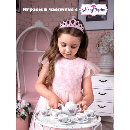 Набор игрушечной посуды Mary Poppins для чая Корона фарфор 13 предметов