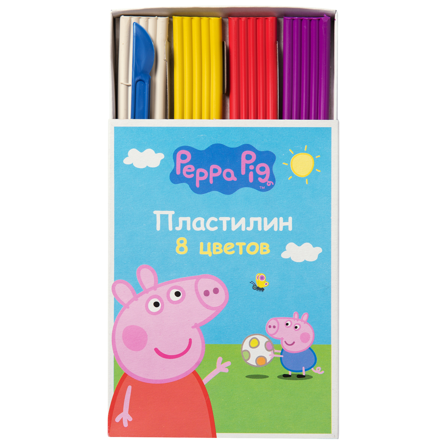 Пластилин Росмэн Peppa Pig 8цветов - фото 4