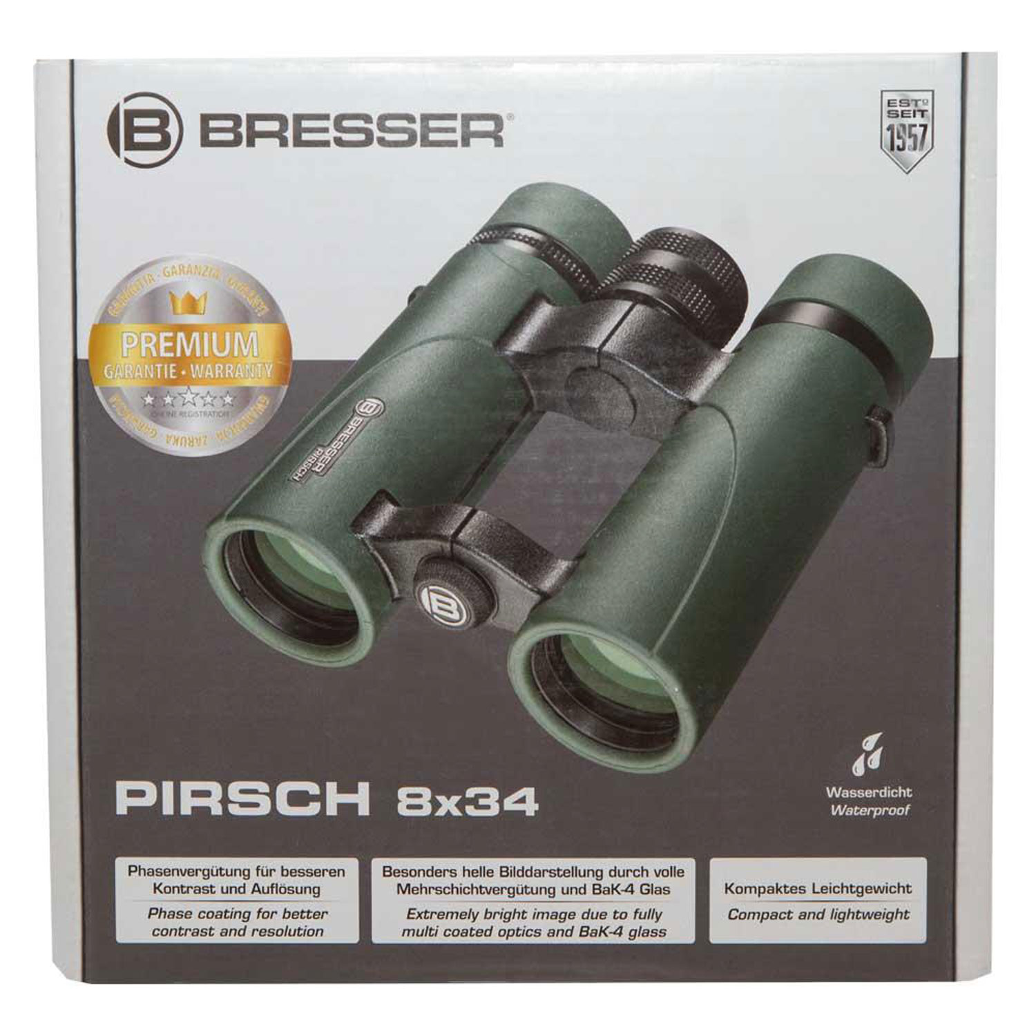 Бинокль Bresser Pirsch 8x34 - фото 12