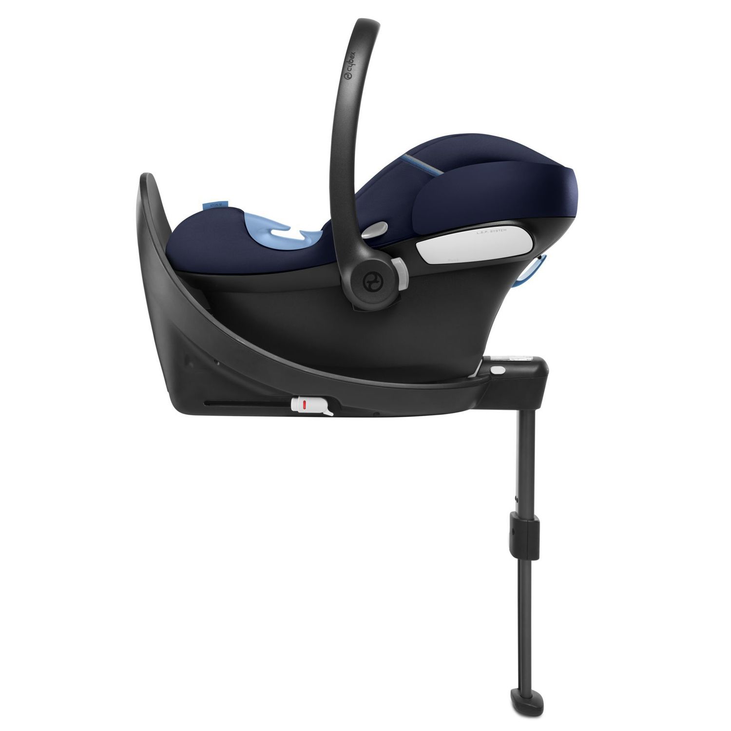 Автокресло Cybex Aton M i-Size Navy Blue - фото 8