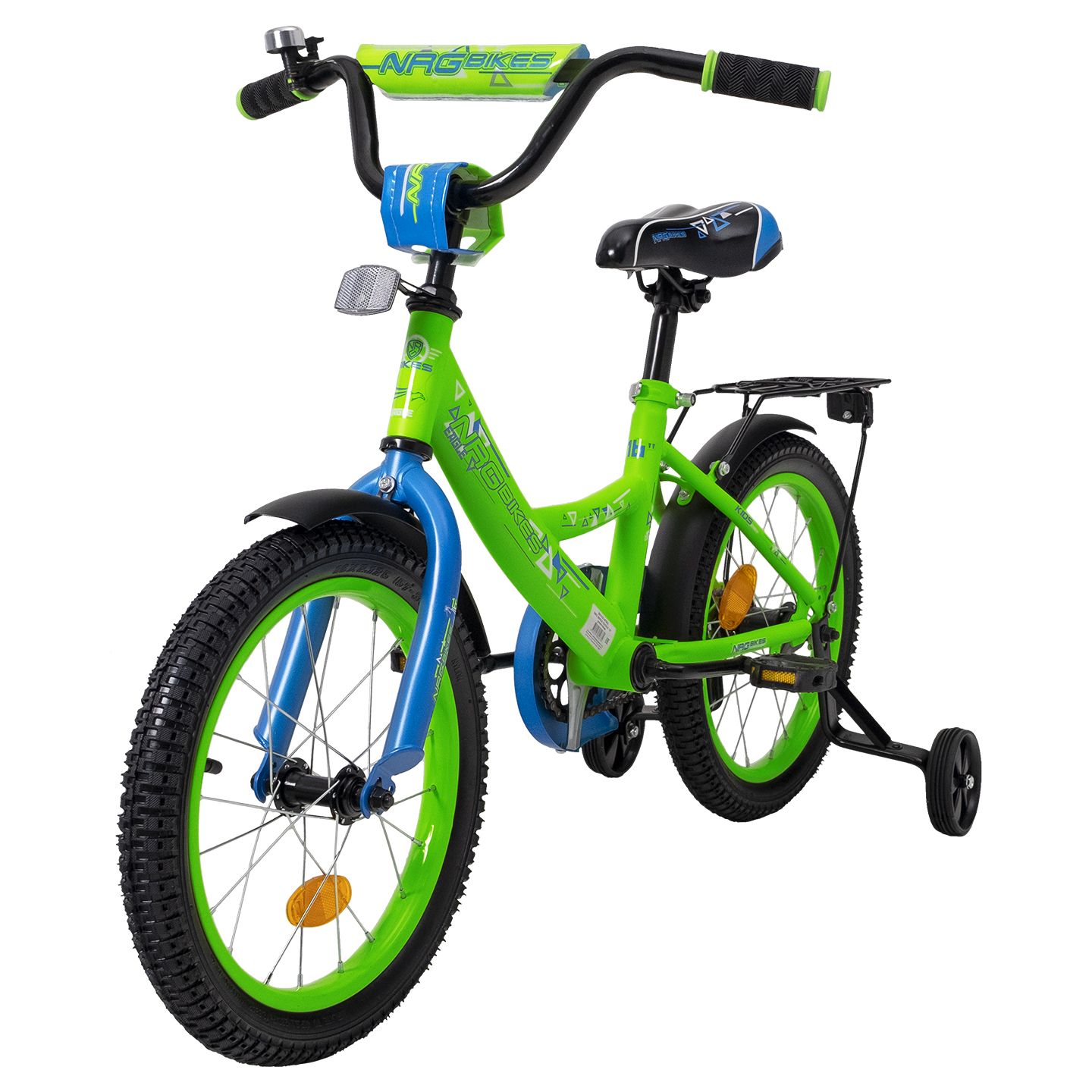 Велосипед NRG BIKES Eagle 16 green-blue - фото 13