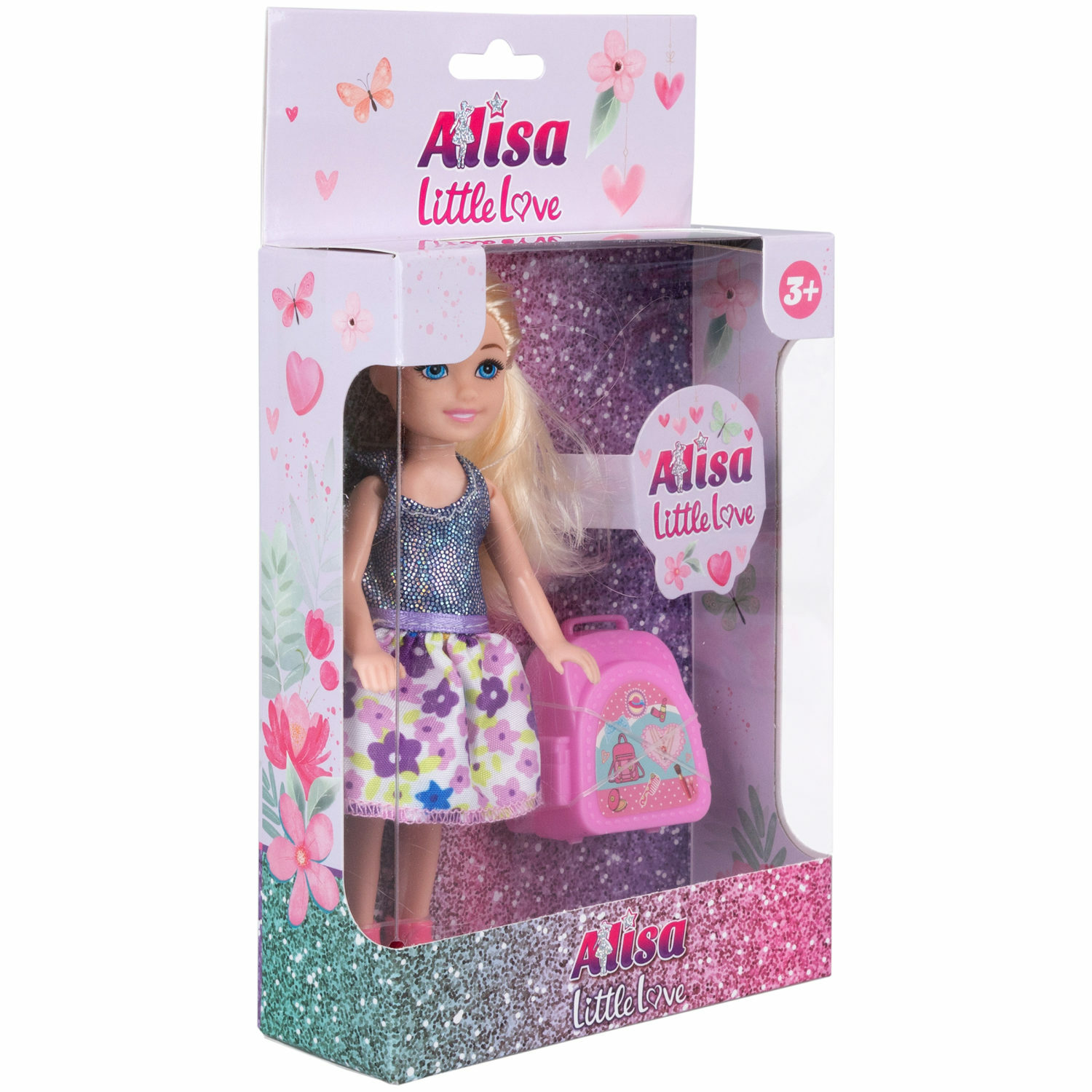 Кукла детская 1TOY Alisa Little Love блондинка с аксессуаром мини Т24368 - фото 6