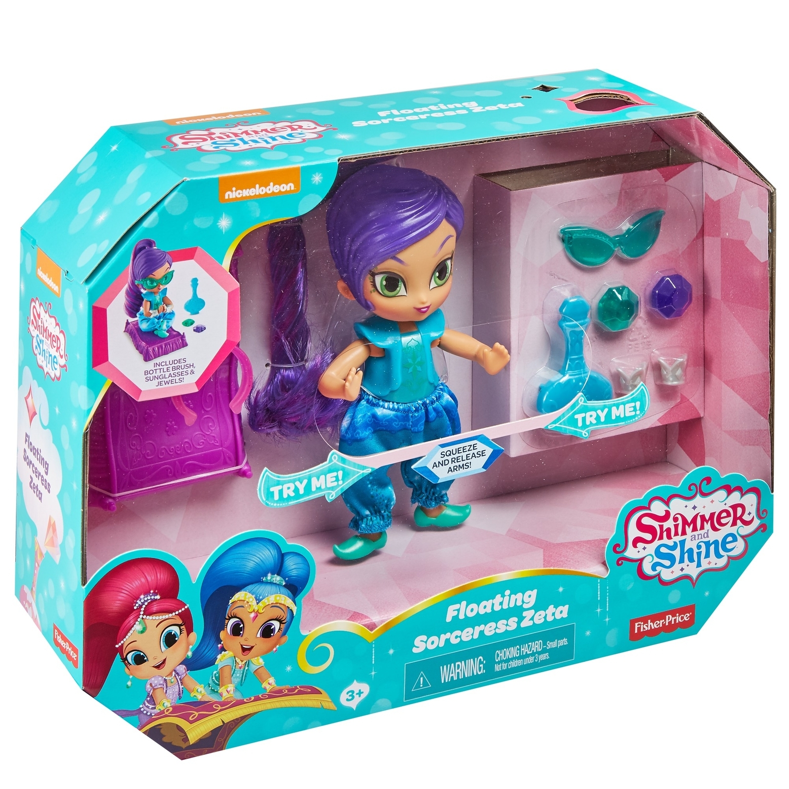 Фигурка Shimmer and Shine Колдунья Зета FPV47 FHN28 - фото 3