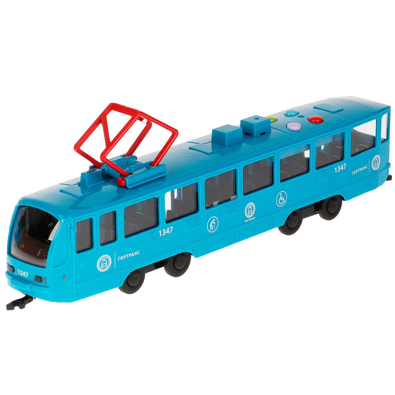 Трамвай Технопарк Синий 329118 329118 - фото 1