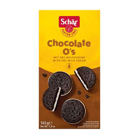 Печенье Schaer Chocolate Os без глютена 165г*2 шт