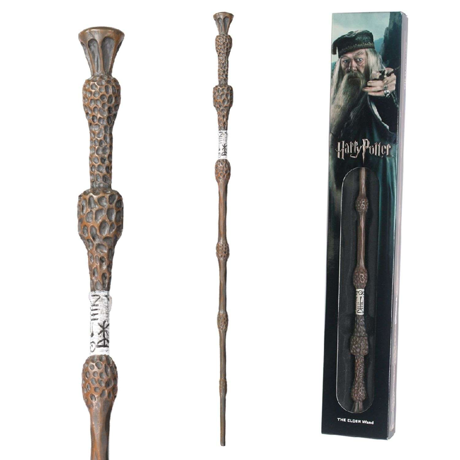 Волшебная палочка Harry Potter Альбус Дамблдор 40 см - premium series - фото 6