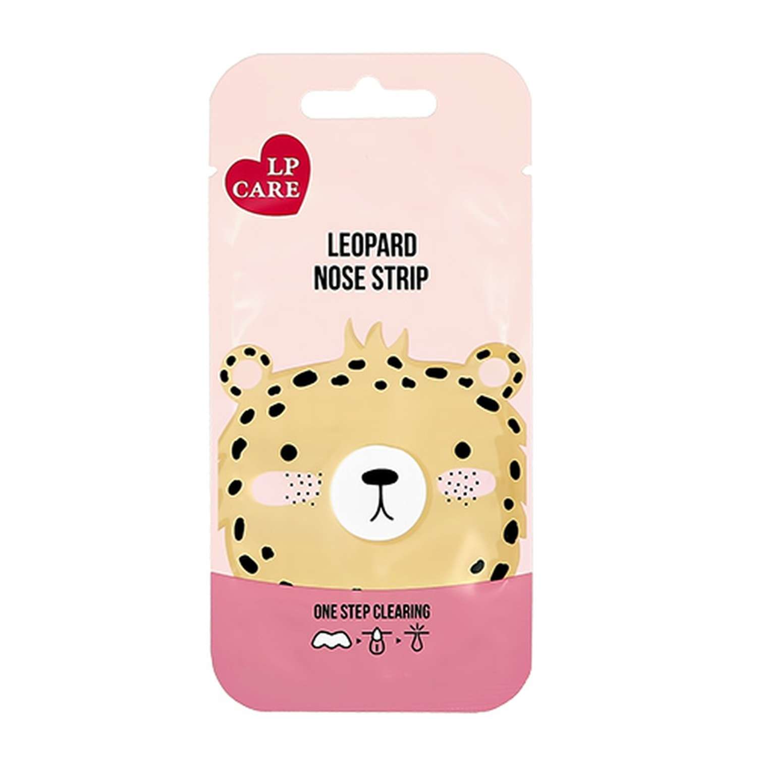 Полоски очищающие для носа LP CARE Леопард 1 шт - фото 1