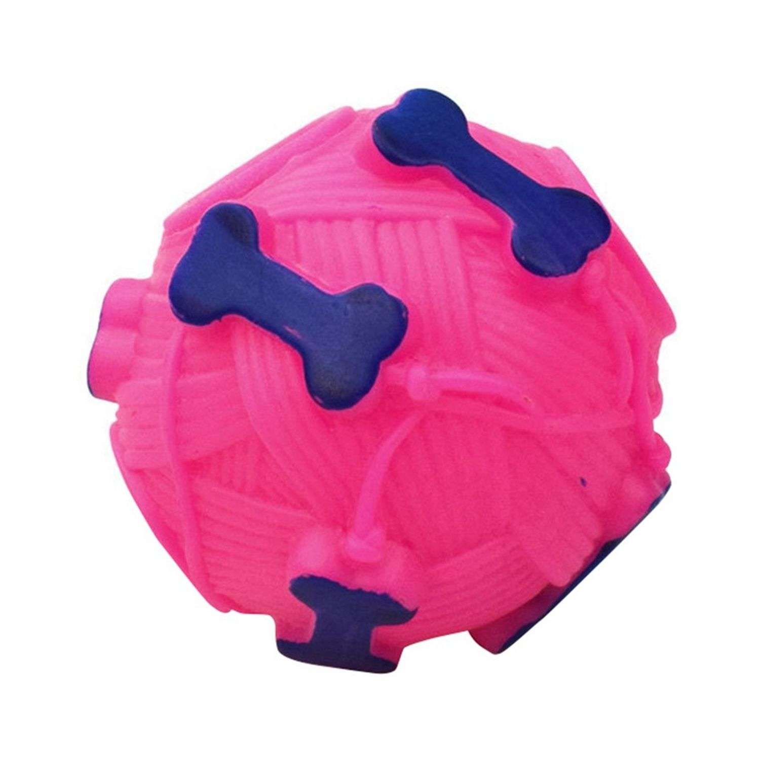 Игрушка для собак Uniglodis мячик розовый - фото 1
