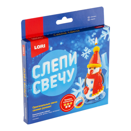 Слепи свечу LORI Снеговик