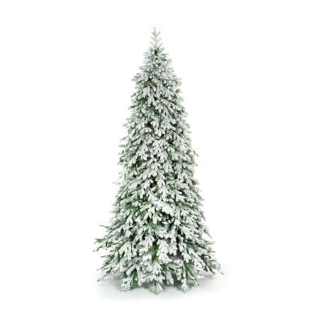 Елка Crystal Trees Эмили Зеленая В Снегу 150 См.