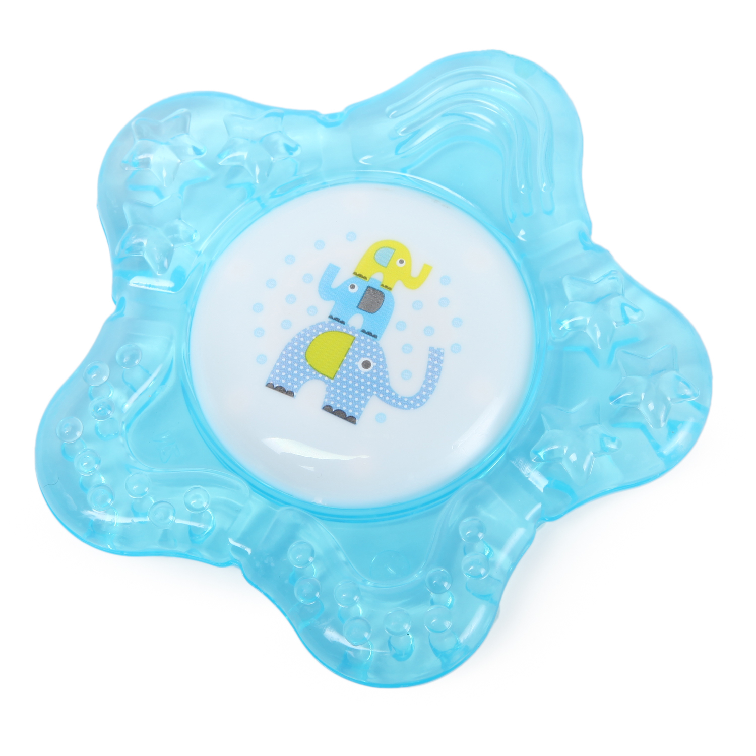 Прорезыватель BabyGo Звездочка с водой Blue - фото 1